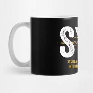 SYD Airport Code Sydney International Airport Mug